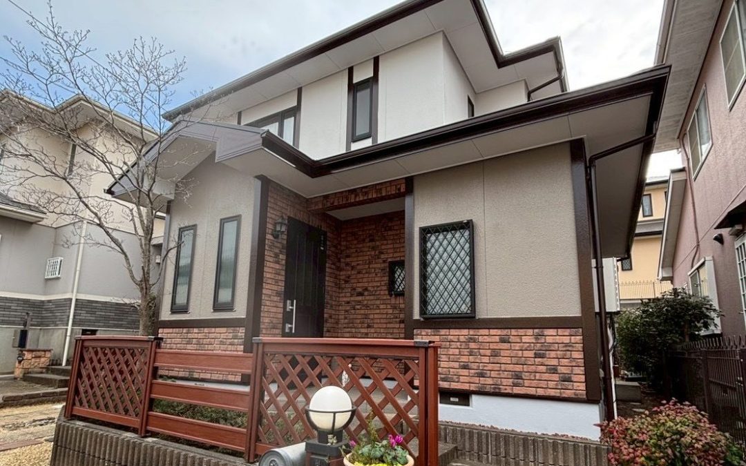 千葉市若葉区の外壁塗装・屋根塗装・基礎塗装｜T様邸 施工事例